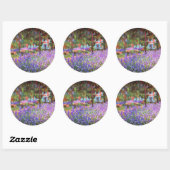 Lavendelbloemen, Claude Monet Stickers (Vel)