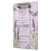 Lavendelbloemen Franse  collage Klembord (Links)
