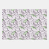 Lavendelbloemen Inpakpapier Vel (Voorkant 3)