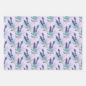 Lavendelbloemen Inpakpapier Vel (Voorkant)