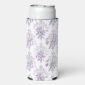 Lavendelbloemen   seltzer blikjeskoeler (Seltzer Achterkant)