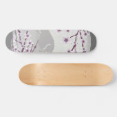Lavendelbloesem Persoonlijk Skateboard (Horizontaal)