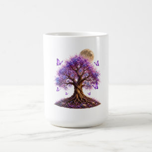 Lavendelbloesemaantje Boom Mok
