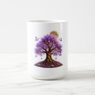 Lavendelbloesemaantje Boom Mok