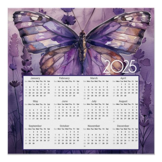 Lavendeldromen: een symfonie van paars perfect poster (Voorkant)