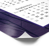 Lavendeldromen: een symfonie van paars perfect poster (Hoek)