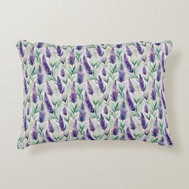lavendelfluistering accent kussen (Voorkant)
