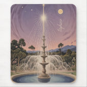 Lavendelfontein slaapliedje gepersonaliseerd muismat (Voorkant)