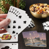 Lavendelfontein slaapliedje gepersonaliseerd pokerkaarten (Insitu)