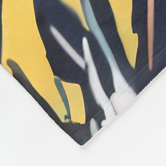 Lavendelgebergte Fleece Deken (Hoek)