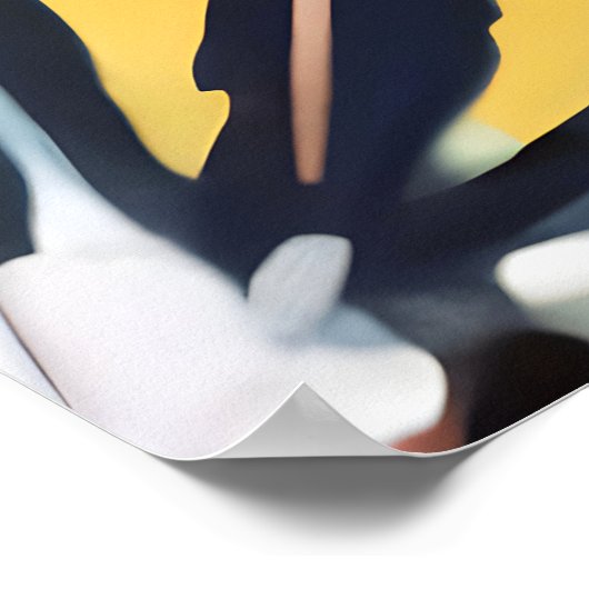 Lavendelgebergte Poster (Hoek)