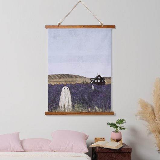lavendelgeest hangend wandkleed (Slaapkamer)