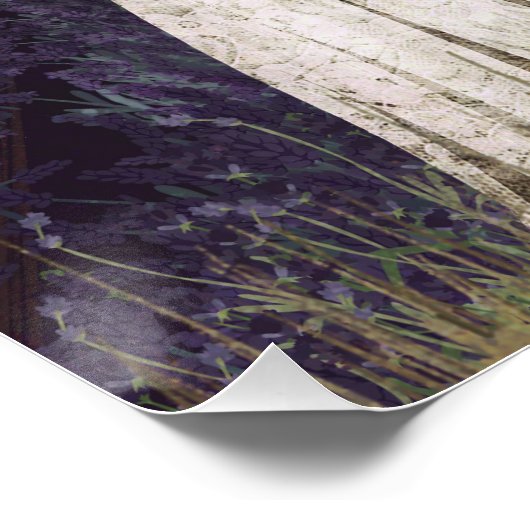 lavendelgeest perfect poster (Hoek)