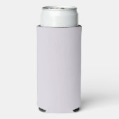 Lavendelgrijze kat seltzer blikjeskoeler (Seltzer Achterkant)