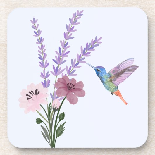 Lavendelhardwareplastic Onderzetter (Voorkant)