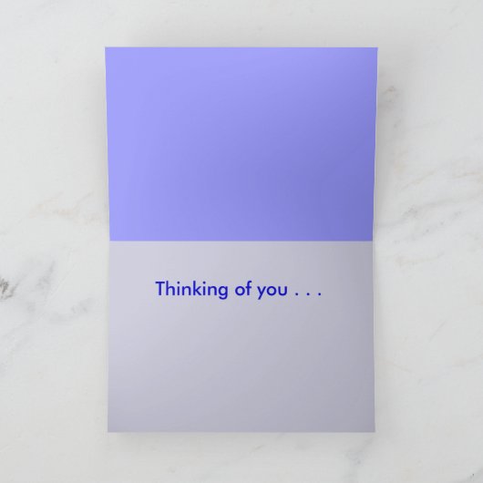 lavendelhut kaart (Binnen)