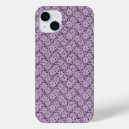 Lavendelkant Bloemen iPhone Case