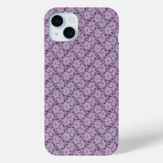 Lavendelkant Bloemen iPhone Case