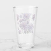 Lavendelkleurige Astrantia Glass Glas (Achterkant)