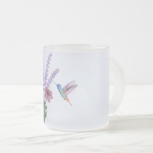 Lavendelkoffie Mok (Voorkant rechts)