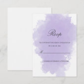 lavendelmist | Response Kaart (Voorkant / Achterkant)