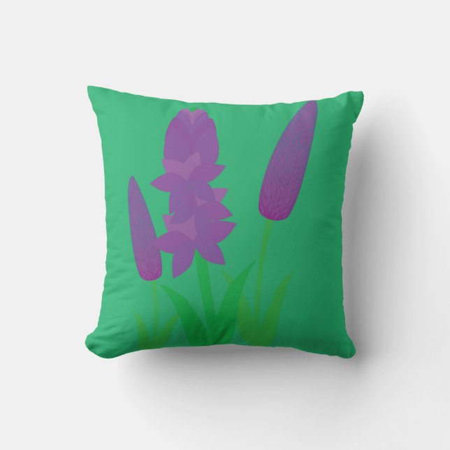 Lavendelplanten Kussen (Voorkant)
