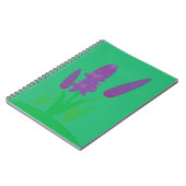 Lavendelplanten Notitieboek (Linkerzijde)