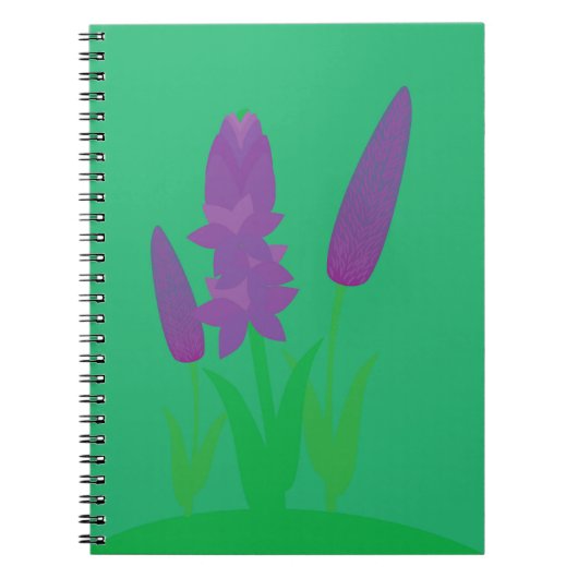 Lavendelplanten Notitieboek (Voorkant)