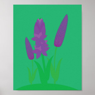 Lavendelplanten Poster