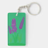 Lavendelplanten Sleutelhanger (achterkant)