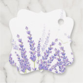Lavendelpot Logo | Zakelijk Hangtag Bedankjes Labels (Achterkant)