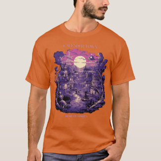 Lavendelstad Thuis van geesten T-shirt