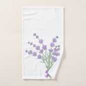 Lavendelstrauss Bad Handdoek (Handdoek)