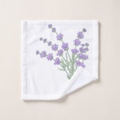 Lavendelstrauss Bad Handdoek (Wasdoekje)