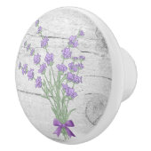 Lavendelstrauß Keramische Knop (Rechts)