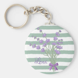 Lavendelstrauss, personalisiert sleutelhanger