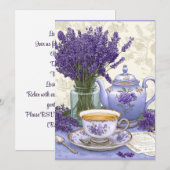 lavendeluur | Bloemenrust Kaart (Voorkant / Achterkant)