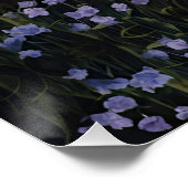 Lavendelvallei bij zonsopgang perfect poster (Hoek)