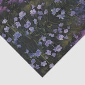 Lavendelvallei bij zonsopgang tissuepapier (Detail)