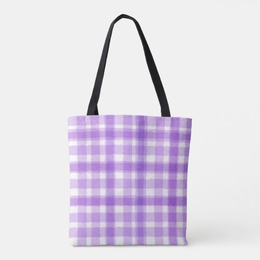 lavendelveer tote bag (Achterkant)