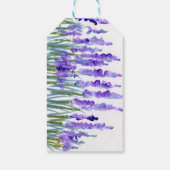 Lavendelveld Cadeaubijslage Cadeaulabel (Achterkant)
