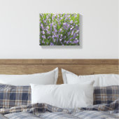 Lavendelveld Canvas Afdruk (Insitu (Slaapkamer))