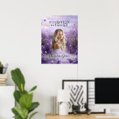 Lavendelveld Herdenkings Welkom Bord Poster (Thuiskantoor)