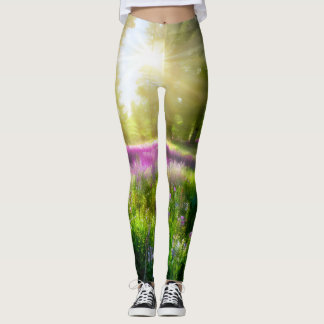 Lavendelveld Leggings