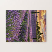 Lavendelveld Legpuzzel (Horizontaal)