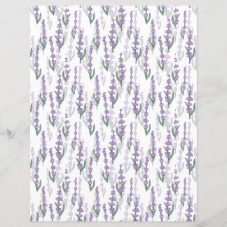 Lavendelveld provence paarse bloem