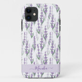 Lavendelveld provence paarse bloem Case-Mate iPhone case (Achterkant)