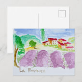 Lavendelvelden Abbaye de Senanque | Provence Briefkaart (Voorkant / Achterkant)