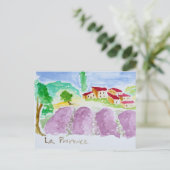 Lavendelvelden Abbaye de Senanque | Provence Briefkaart (Staand voorkant)