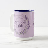 Lavendelvelden Accent Mok (Voorkant links)